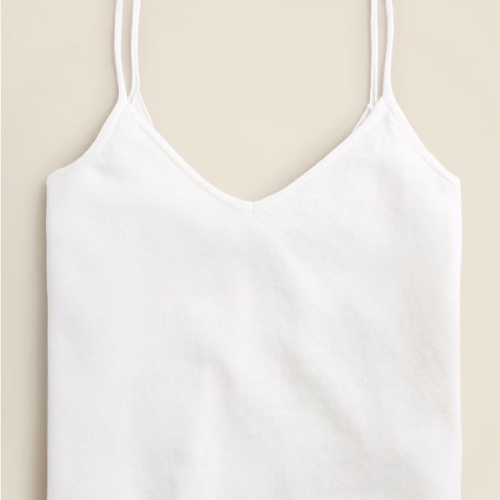 J Crew White Camisole Top